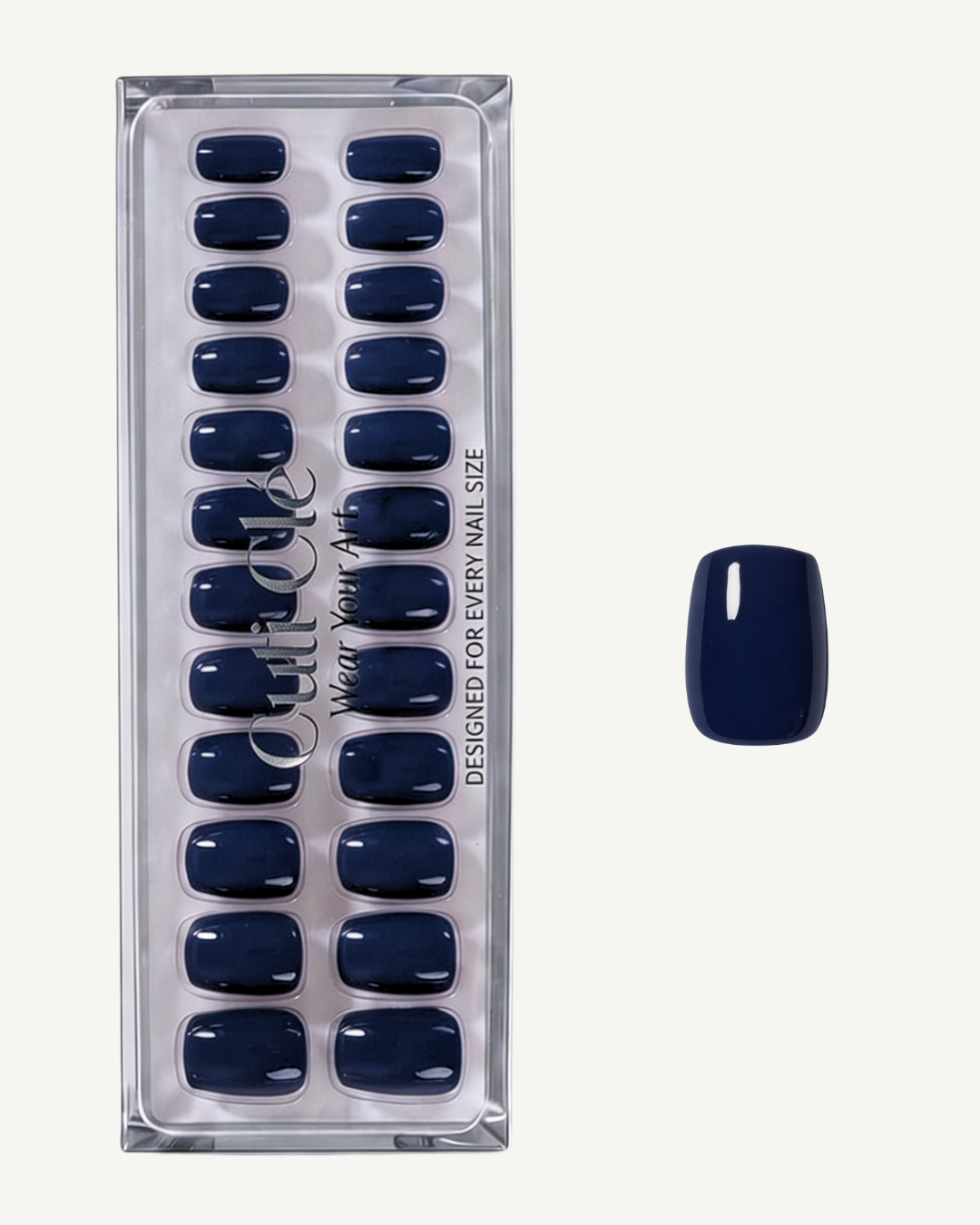 NEON NAVY | SHORT SQUARE
