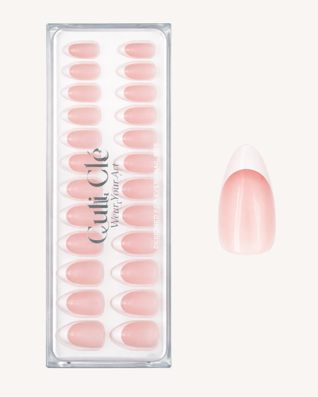 BLOSSOM FRENCH CATEYE SOFT GEL PRESS ONS