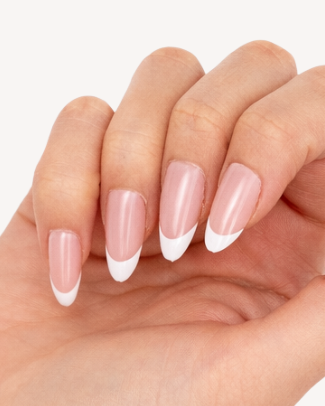 BLOSSOM FRENCH CATEYE SOFT GEL PRESS ONS