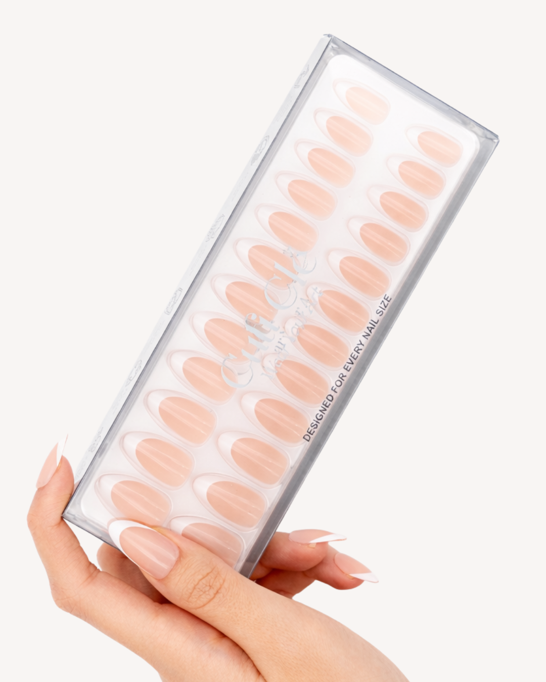CLASSIC FRENCH ALMOND SOFT GEL PRESS ONS