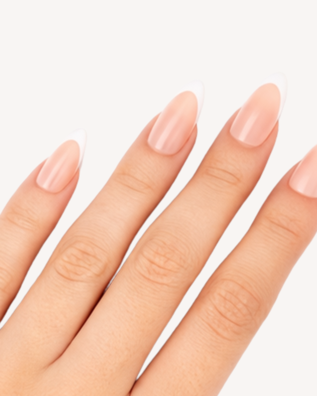 CLASSIC FRENCH ALMOND SOFT GEL PRESS ONS