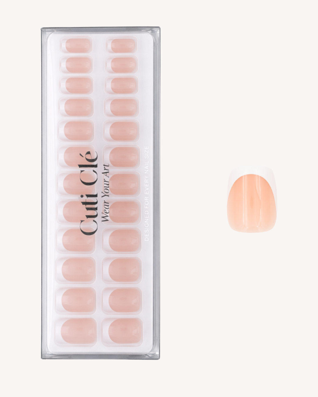 CLASSIC FRENCH SQUARE SOFT GEL PRESS ONS