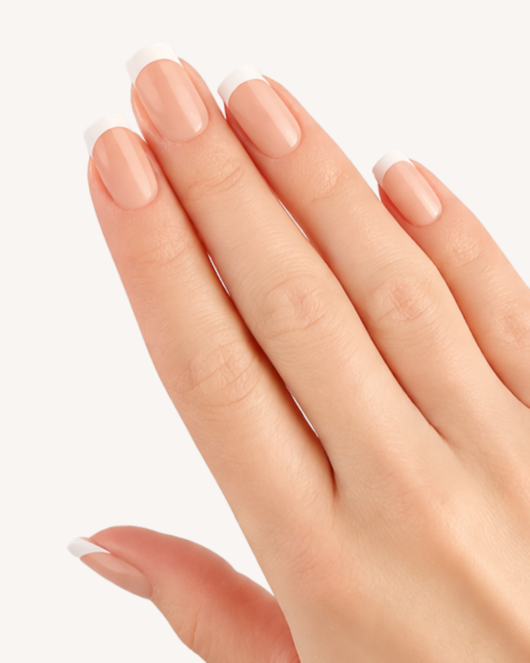 CLASSIC FRENCH SQUARE SOFT GEL PRESS ONS