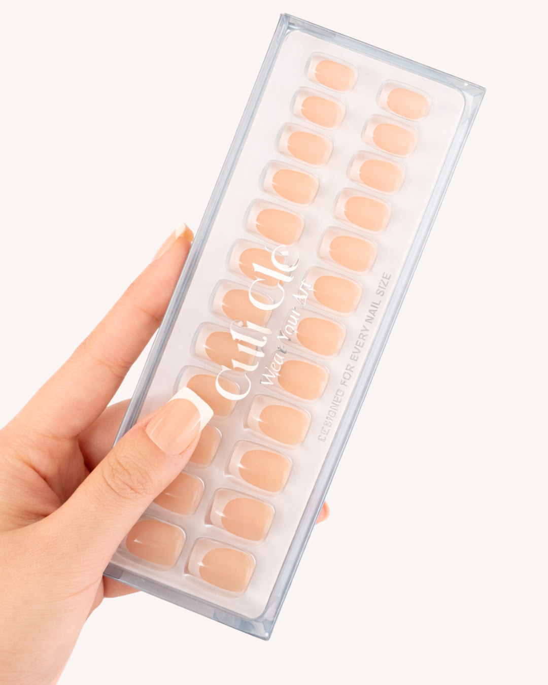 CLASSIC FRENCH SQUARE SOFT GEL PRESS ONS