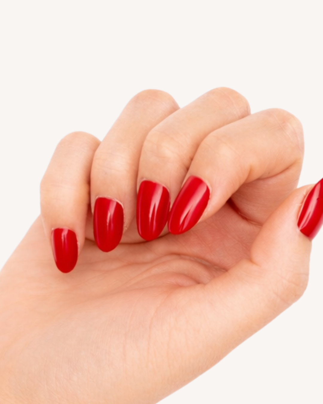 CLASSIC RED SOFT GEL PRESS ONS