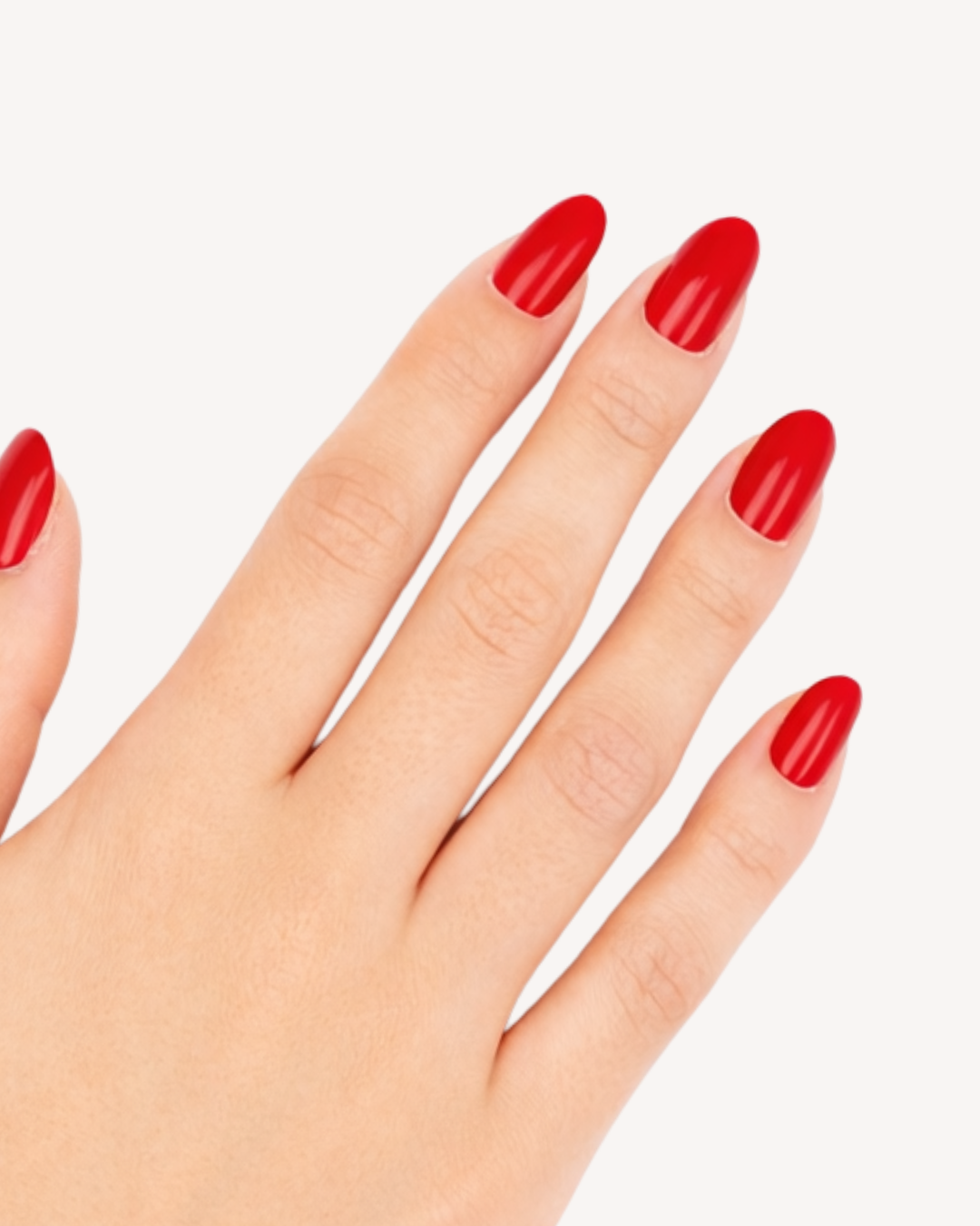 CLASSIC RED SOFT GEL PRESS ONS