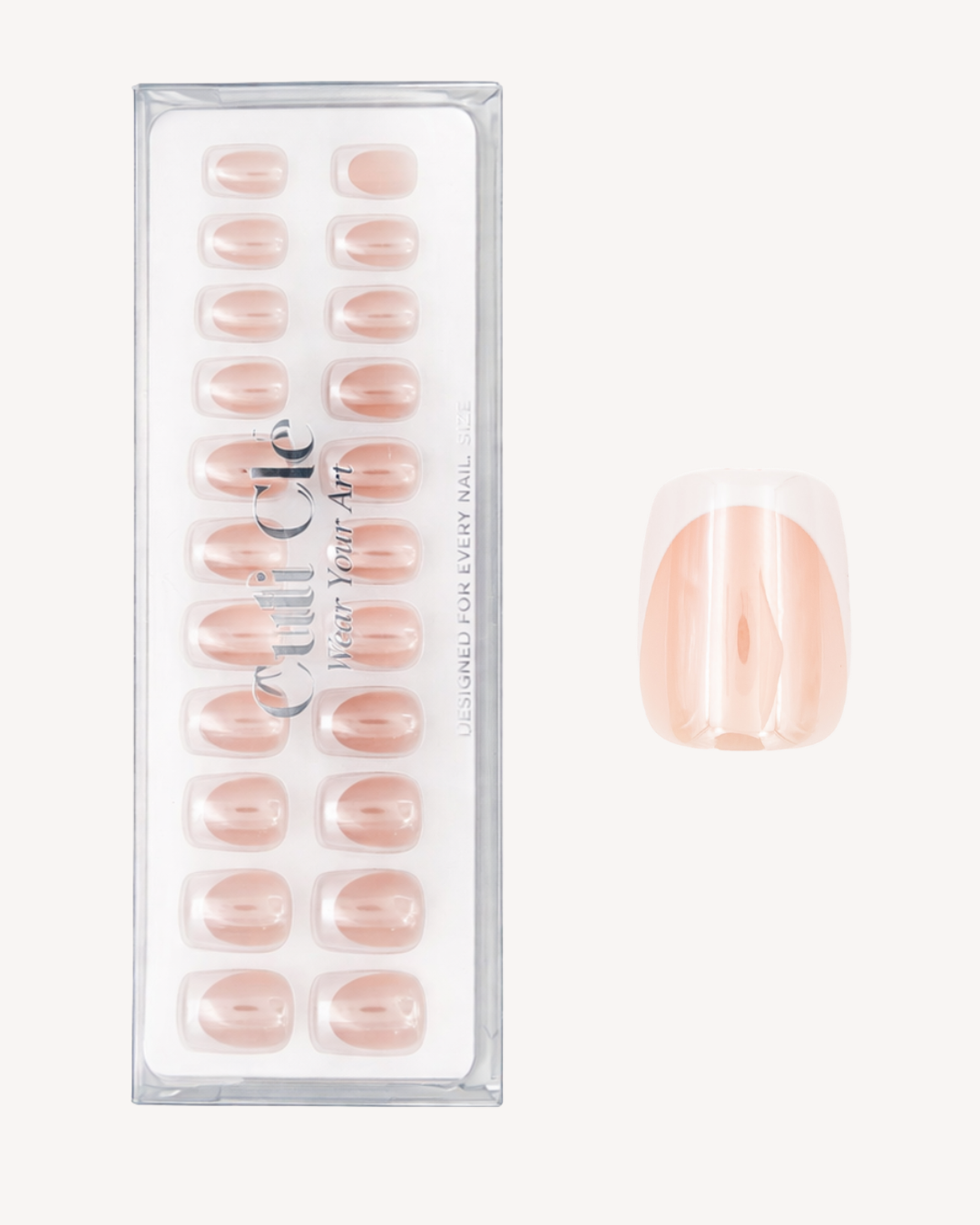 CRYSTAL FRENCH SOFT GEL PRESS ONS