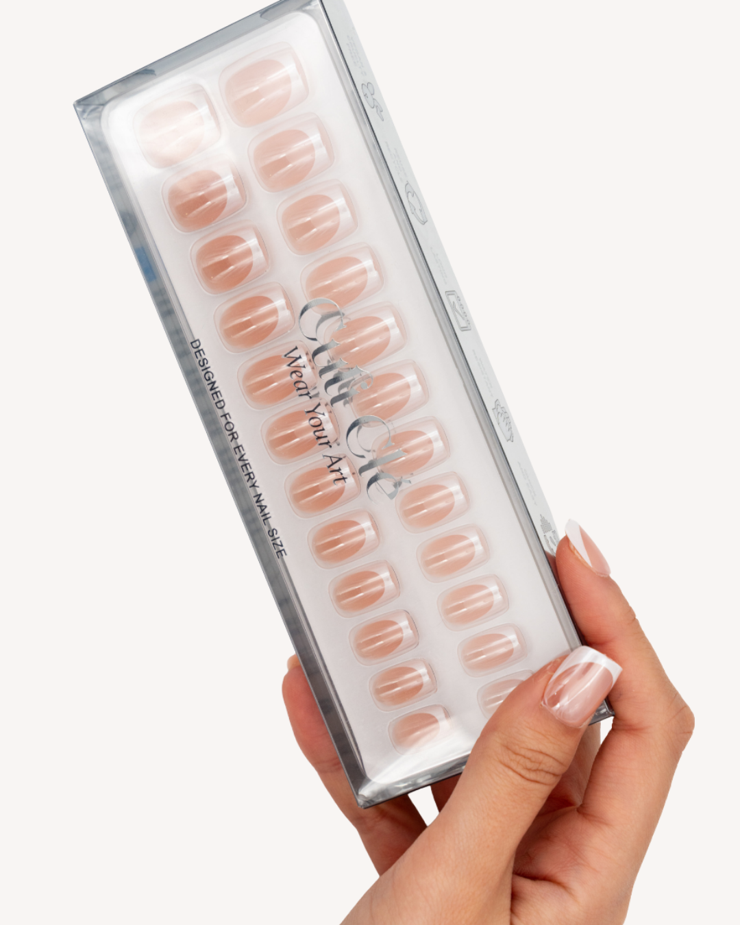 CRYSTAL FRENCH SOFT GEL PRESS ONS