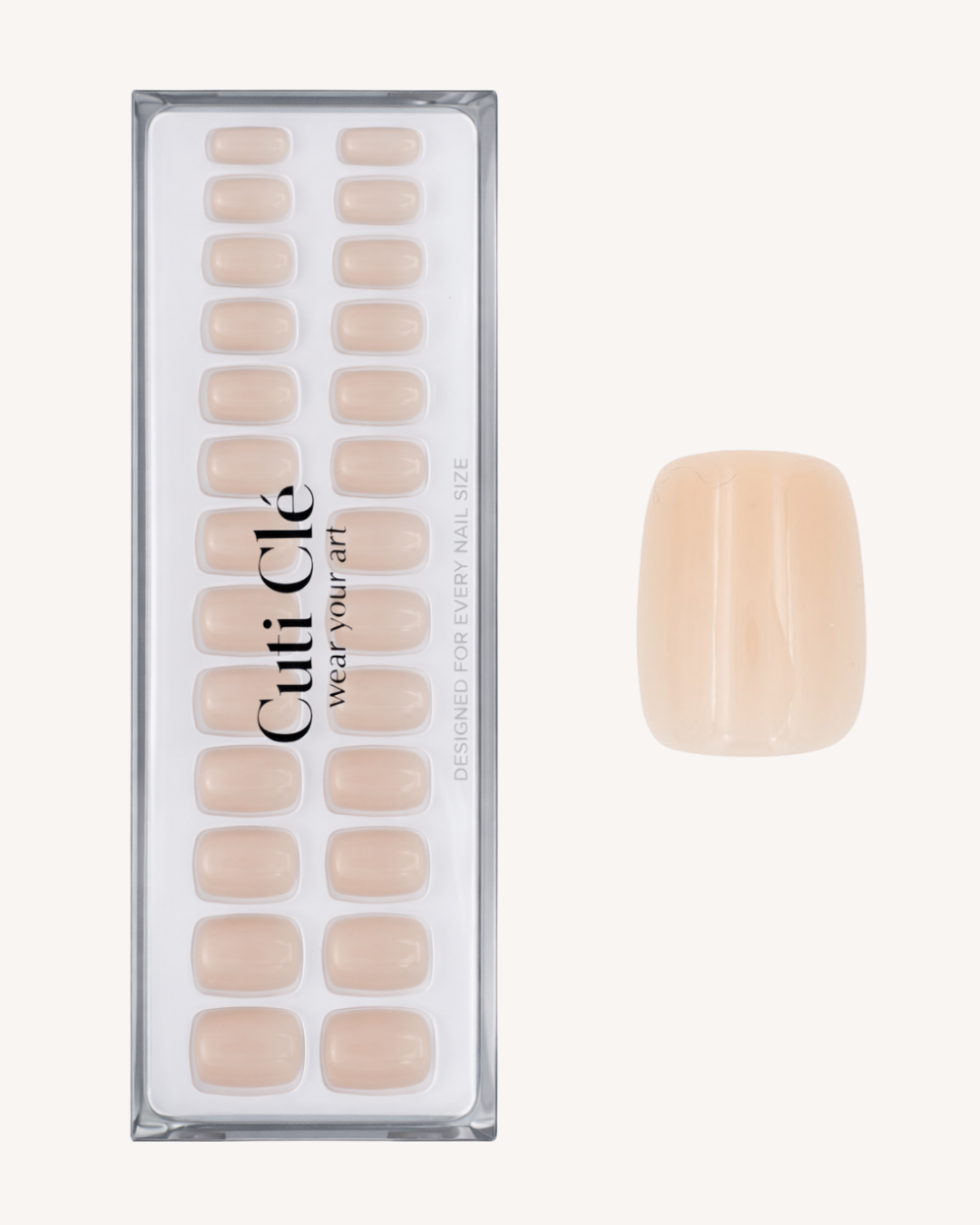 NUDE VEIL SOFT GEL PRESS ONS