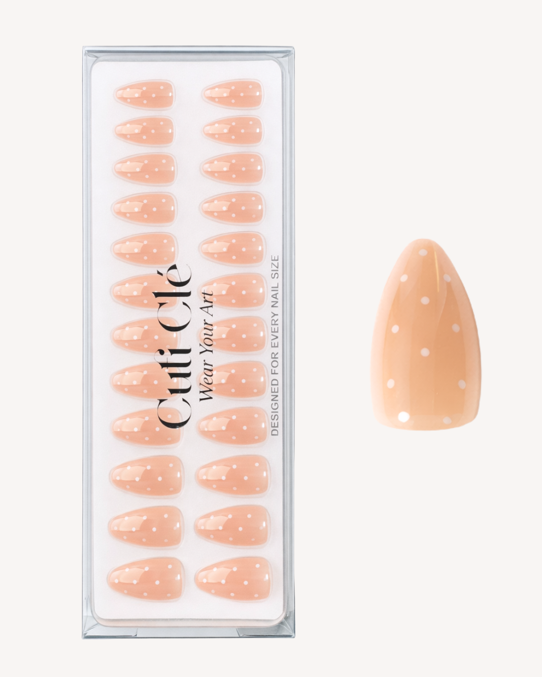 PICNIC POLKA SOFT GEL PRESS ONS