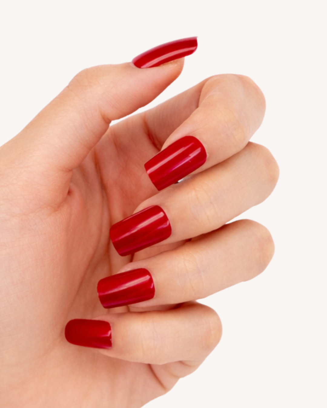 SCARLET MOOD SQUARE SOFT GEL PRESS ONS