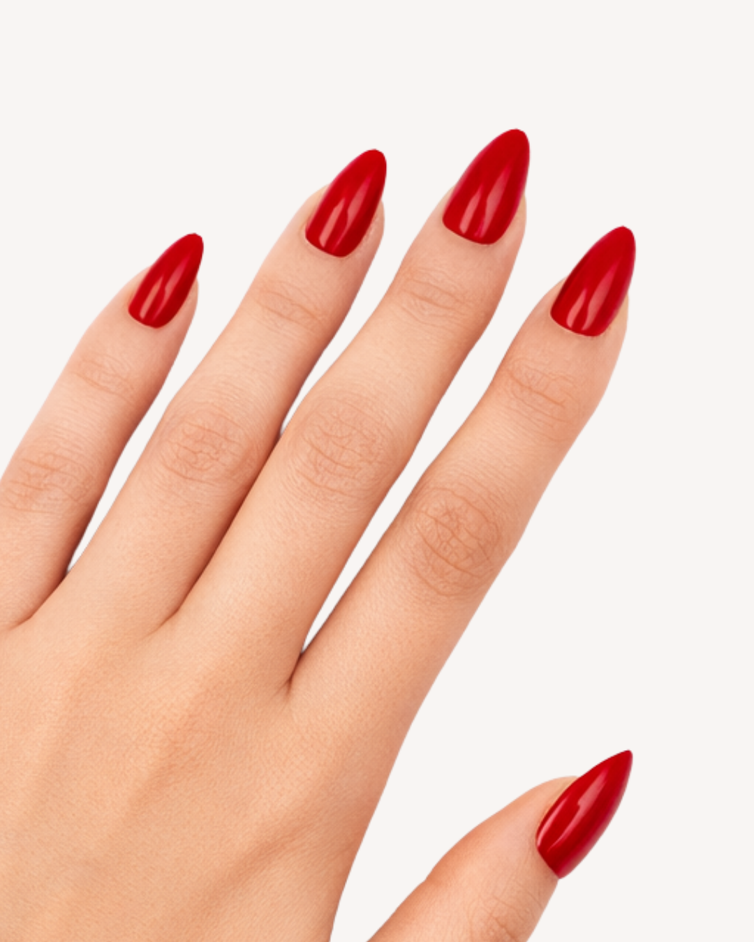 SCARLET MOOD ALMOND SOFT GEL PRESS ONS